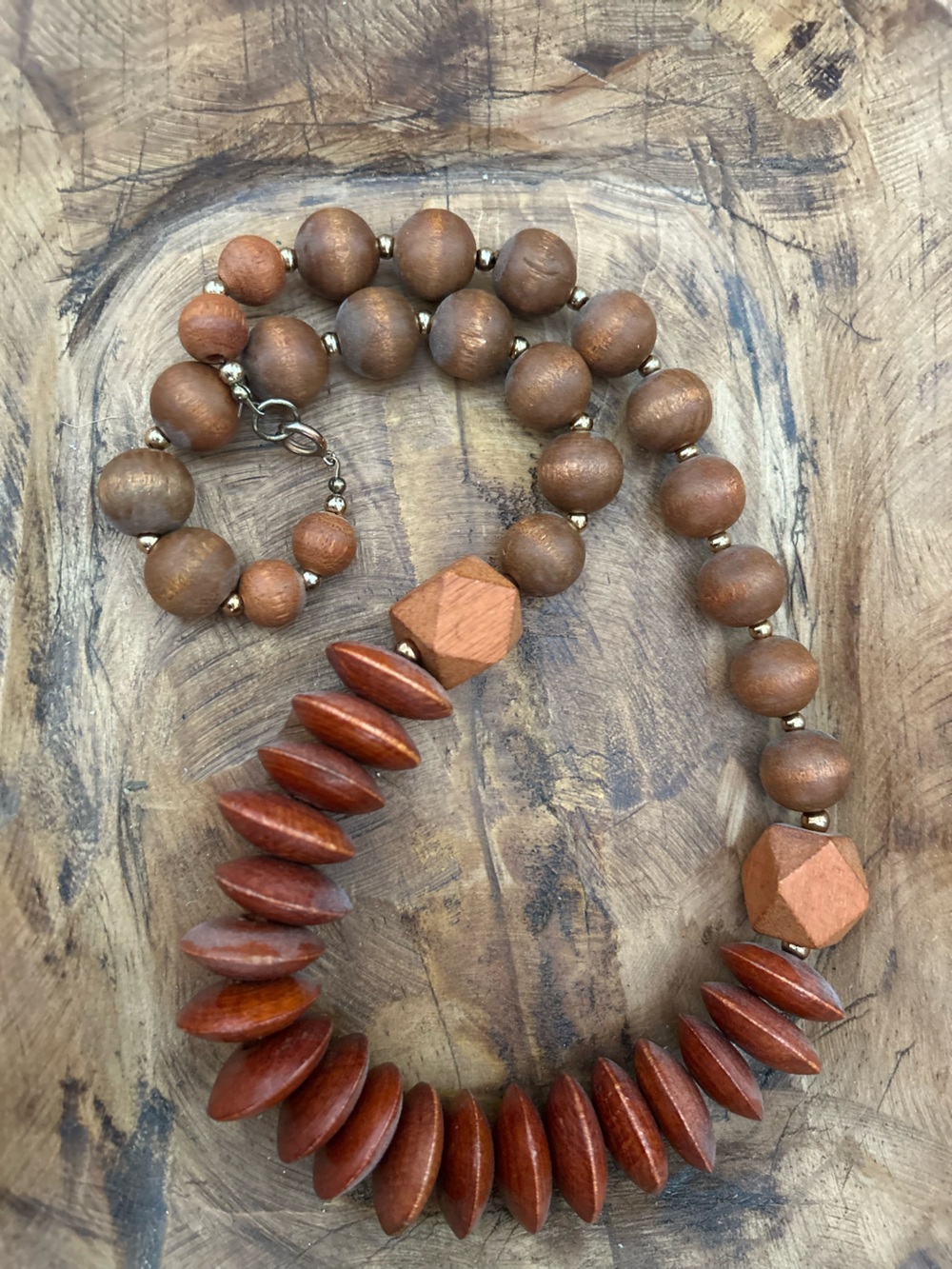 Wooden Bead Necklace